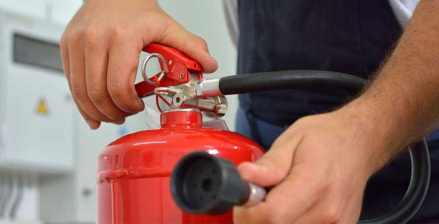 A.B.C. Sınıfı Tozlu Yangın Tüpü Bakımı